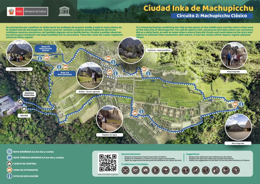Circuitos en Machu picchu - ruta 2